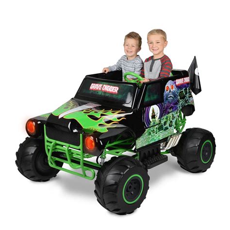 grave digger mini|24v power wheels grave digger.